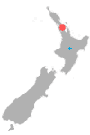 location of West Auckland