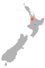 location of Thames-Coromandel